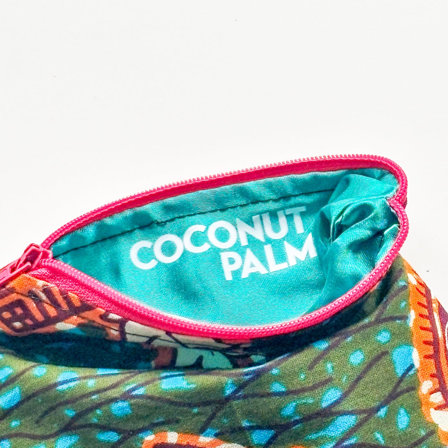 Half Pouch - Khaki & Orange