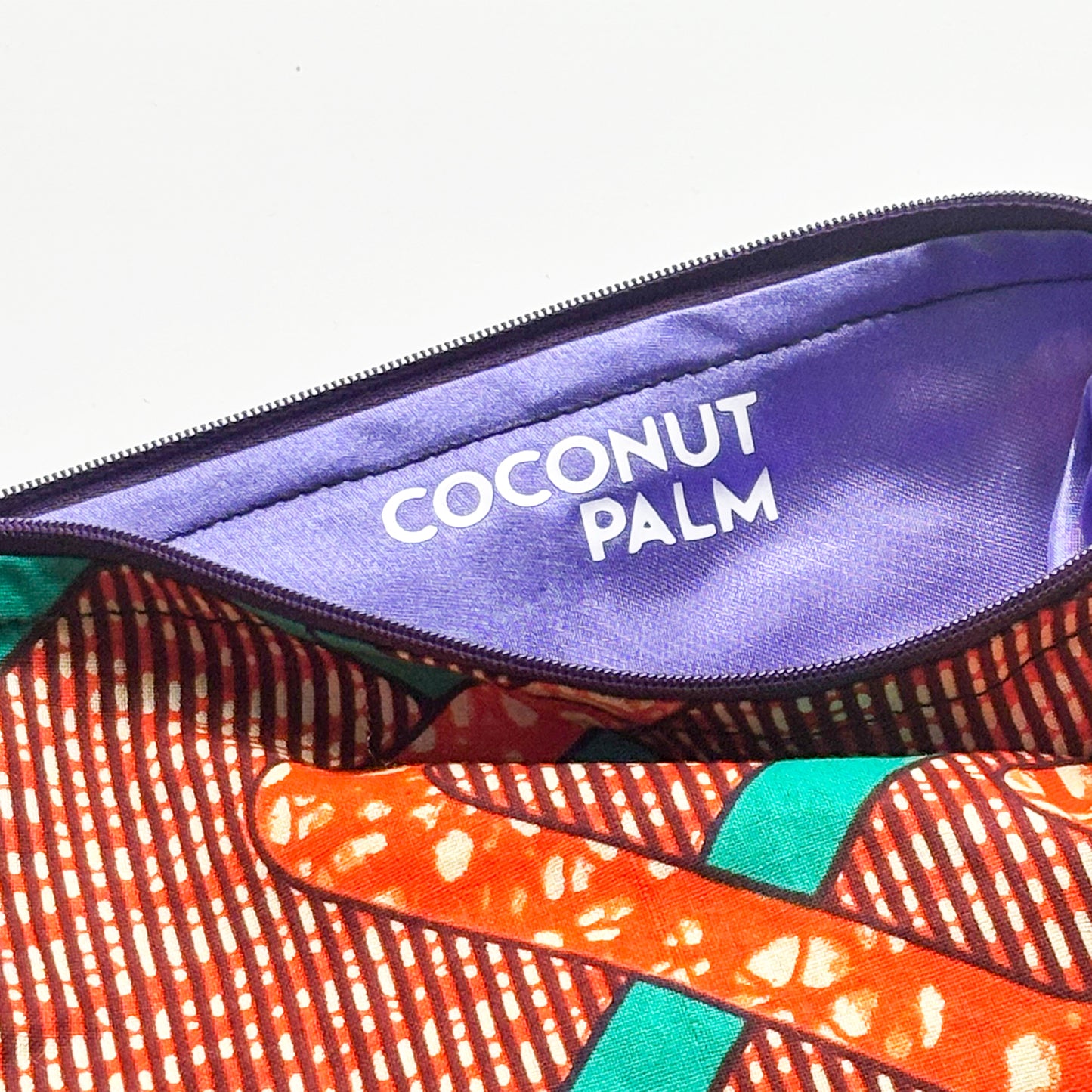 Pouch - Orange & Teal