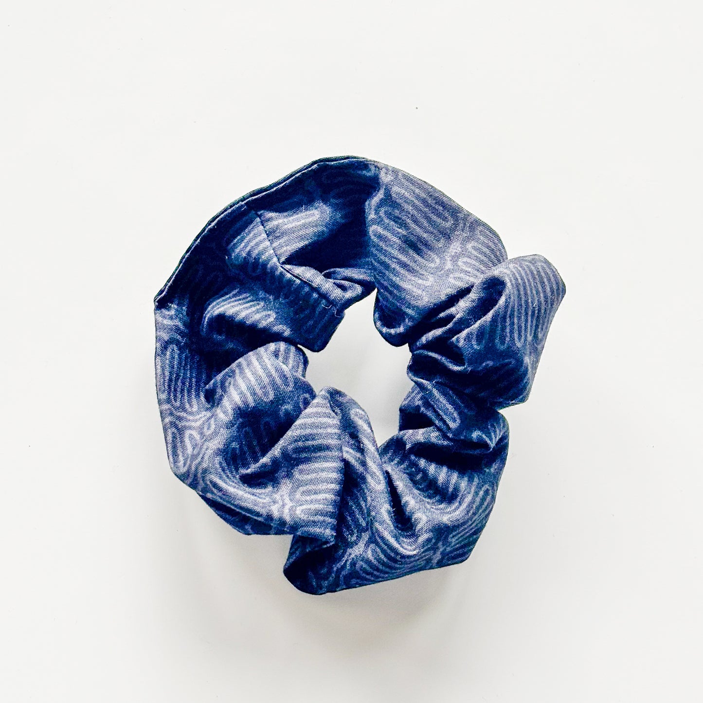 Scrunchie - Black Zig