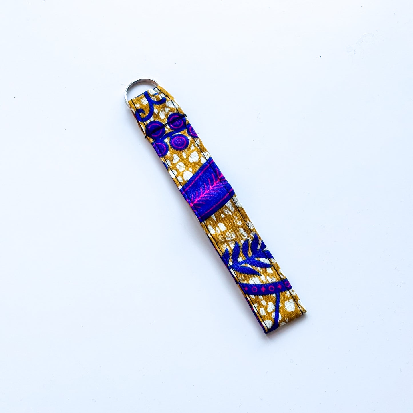 Keyring - Pink & Beige