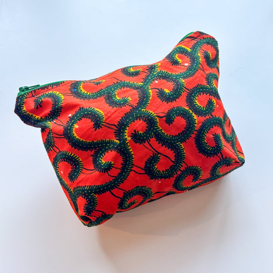 Pouch - Orange Swirl