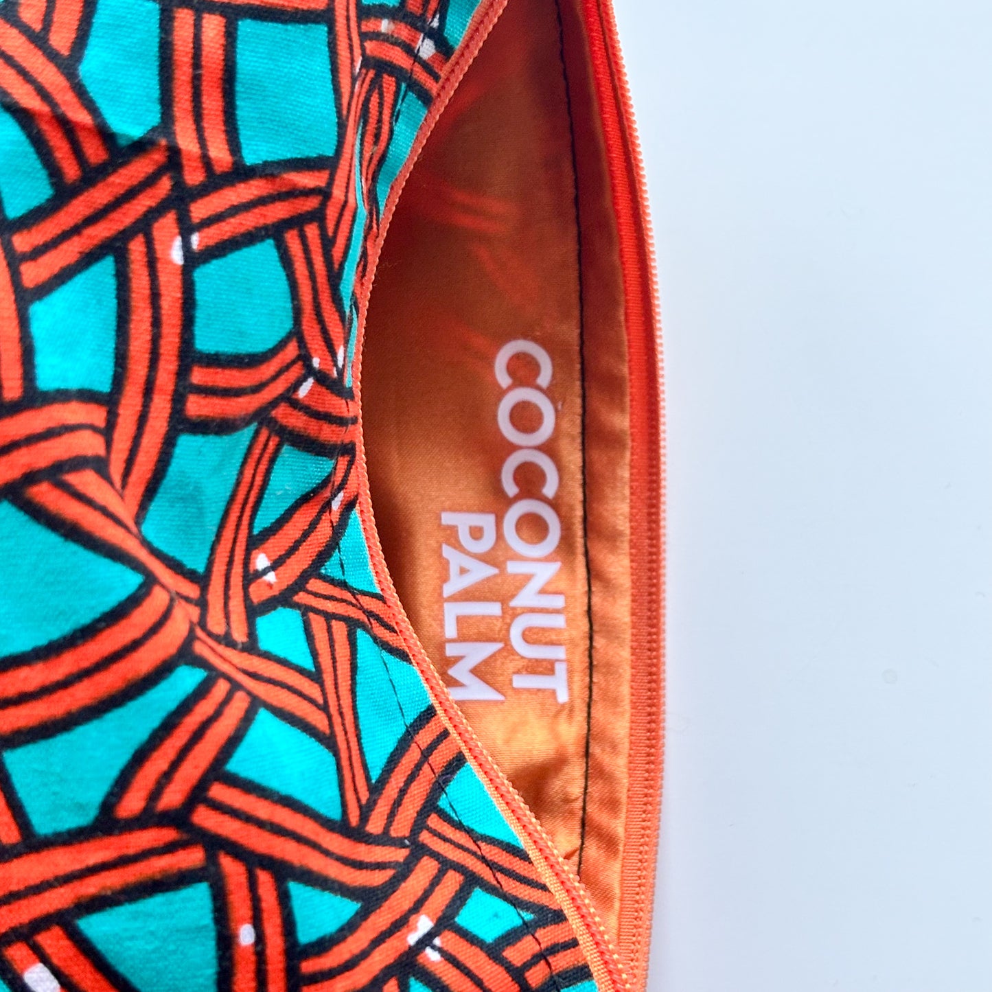 Pouch - Teal & Orange